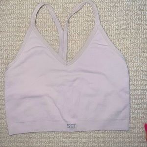 Sculptflex Ribbed V Tank- SUGAR